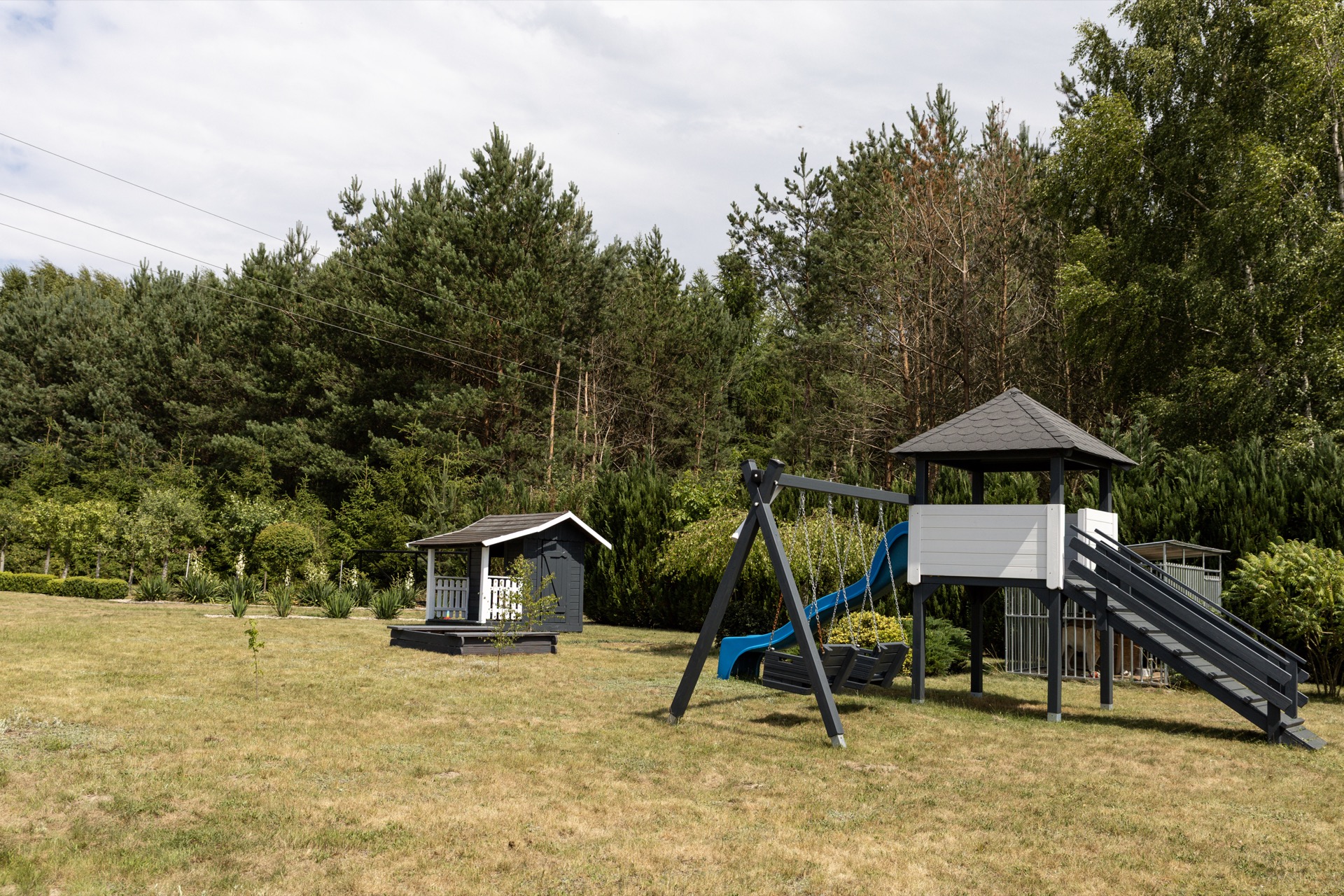 Miejsce na ognisko przy domku