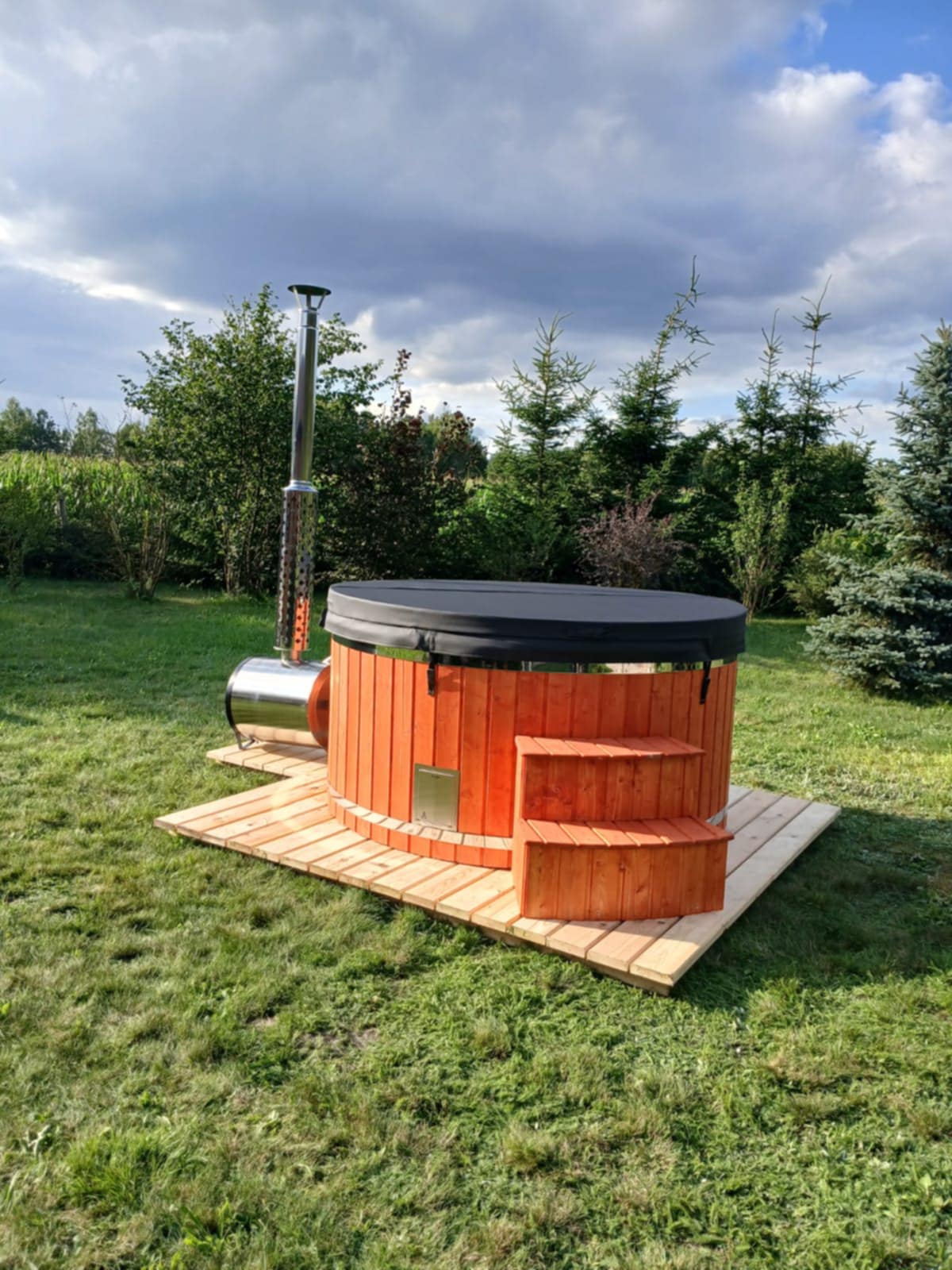 Balia ogrodowa - relaks pod gwiazdami